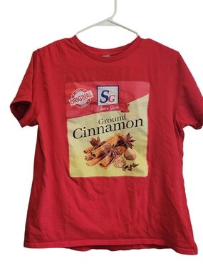 Gildan Red 'Ground Cinnamon' Graphic Tee